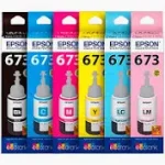 Pack 6 Tintas Epson T673 Original