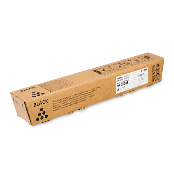 Toner Ricoh MP C6003 Negro Original - Imagen 1