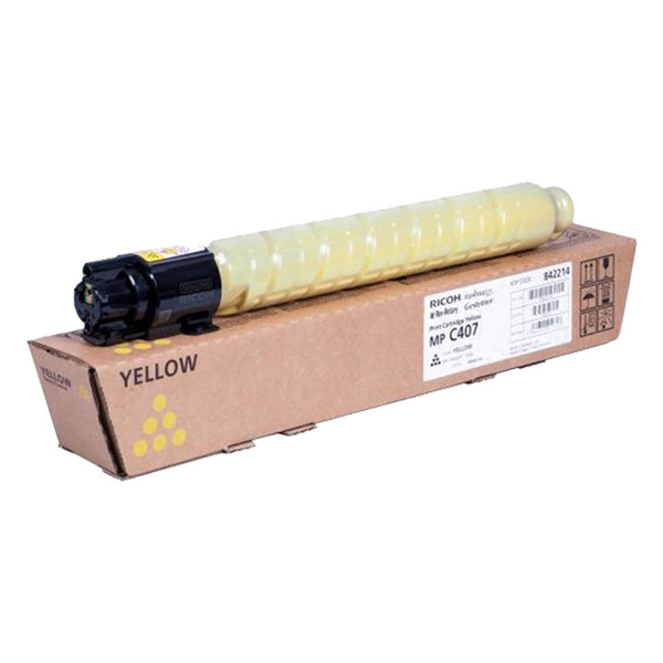 Toner Ricoh MP C407 Yellow Original - Imagen 1